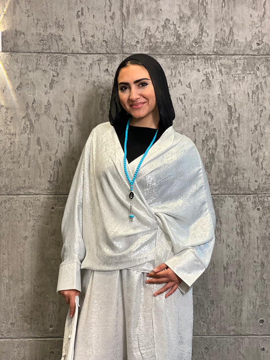 White Pearl Shimmery Set