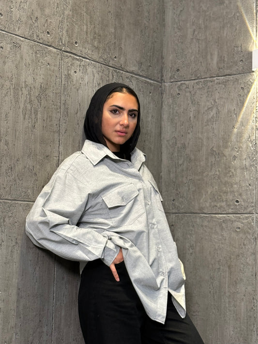 Beyond Basic Chemise in light Gray