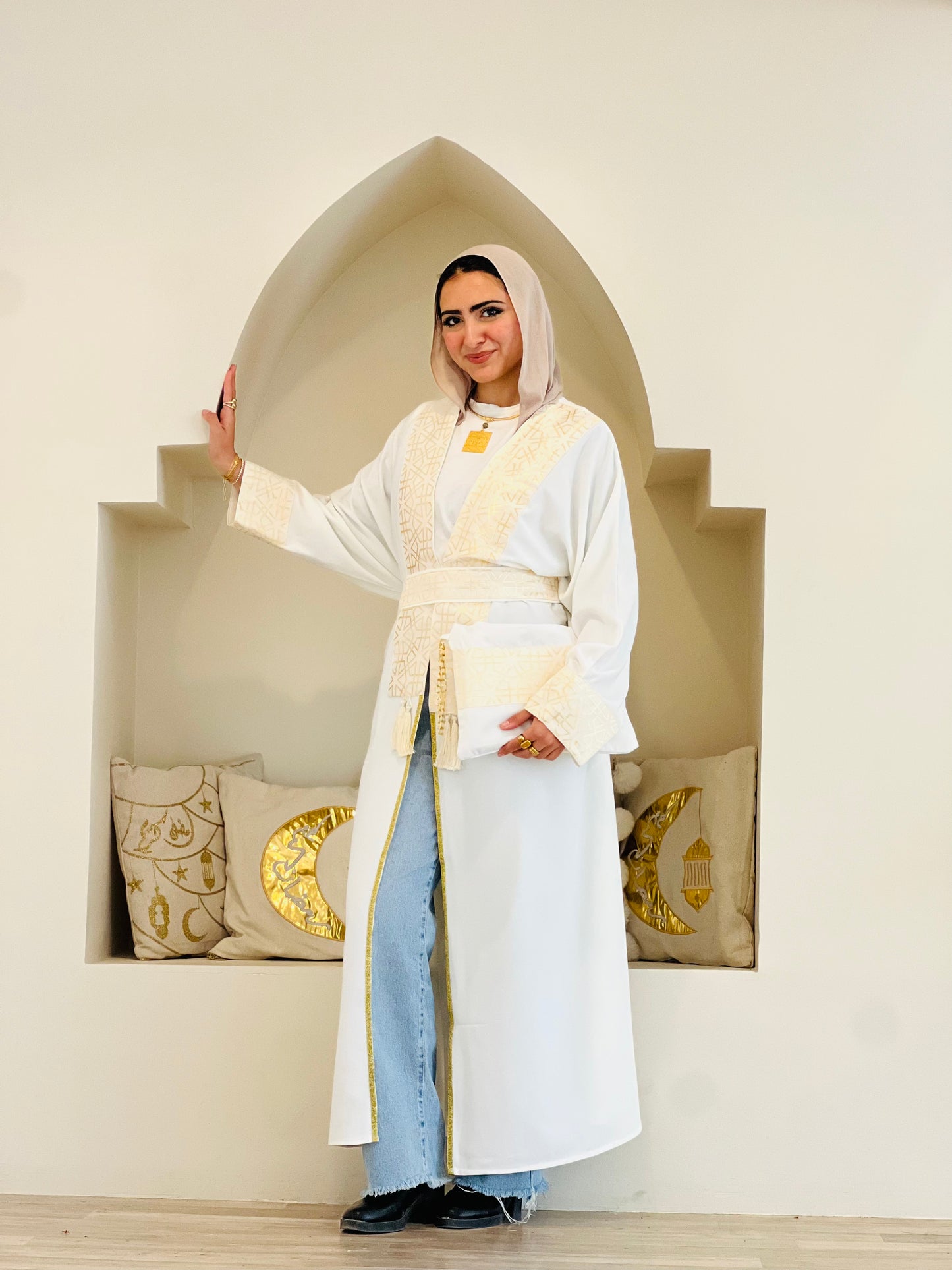 El Zahabi White Kaftan