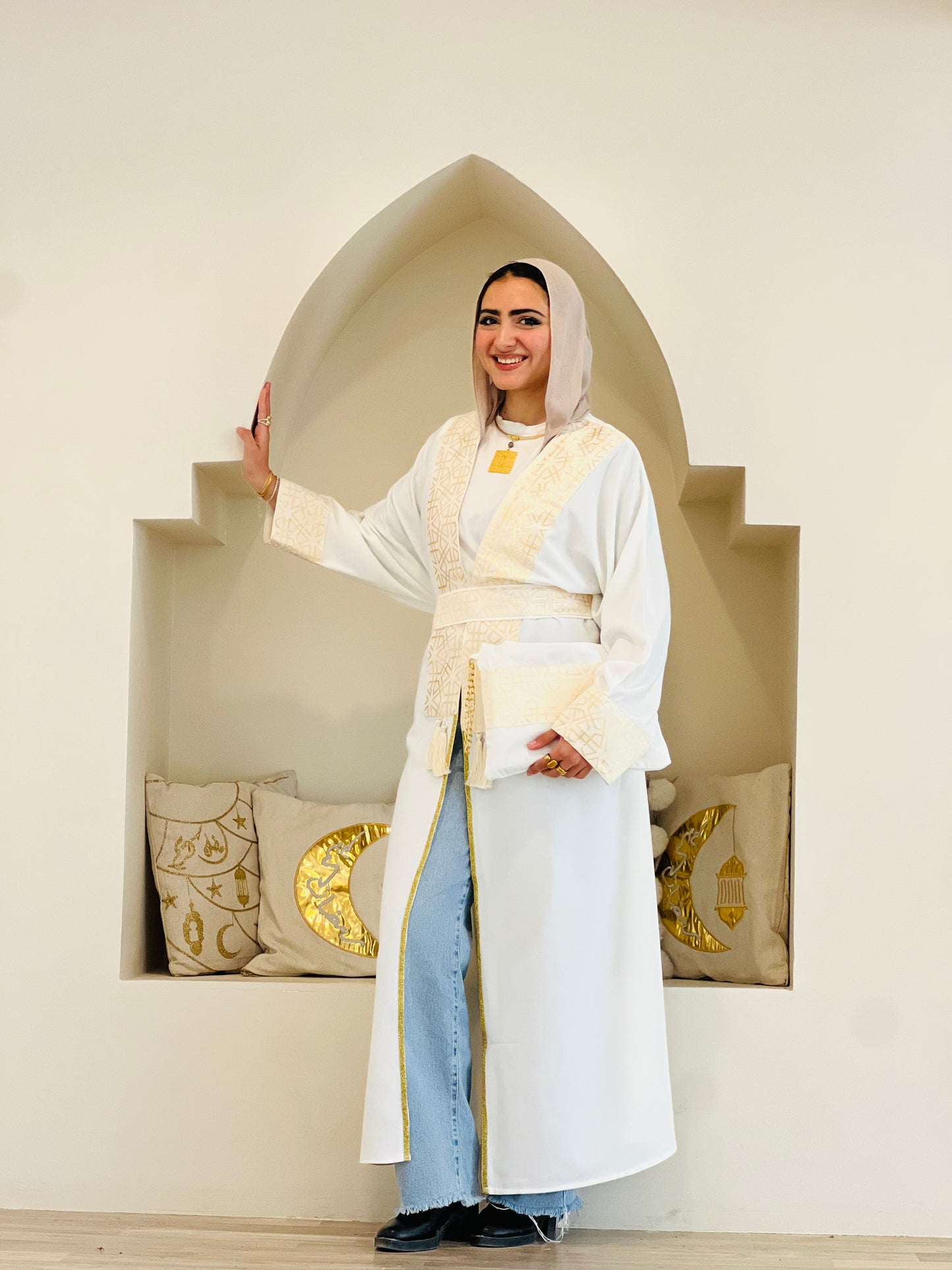 El Zahabi White Kaftan