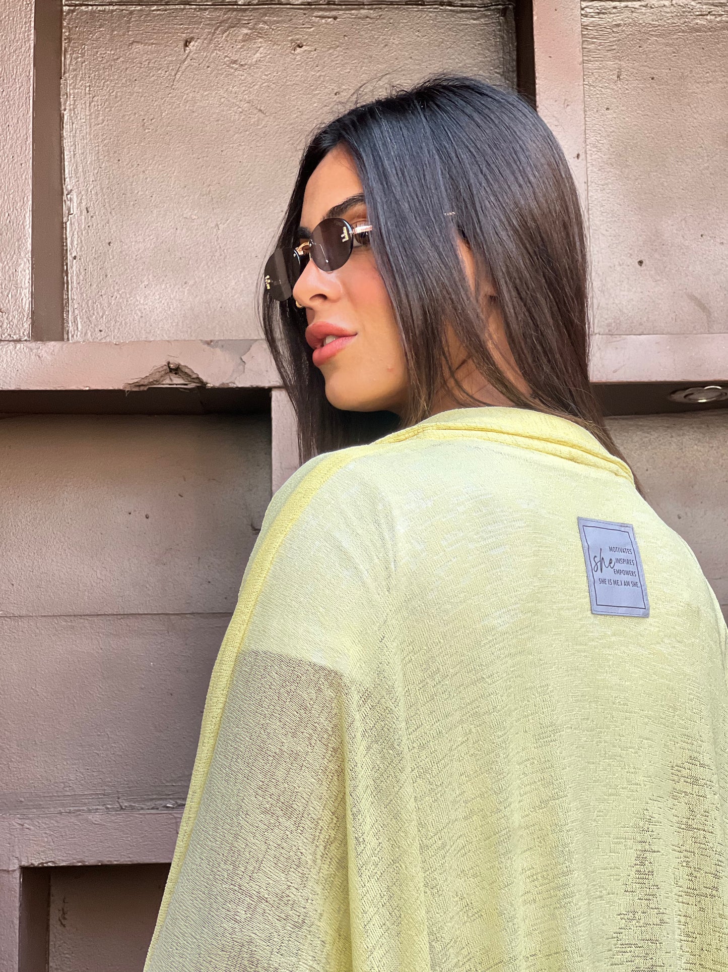 The Many Ways Cardigan in Yellow