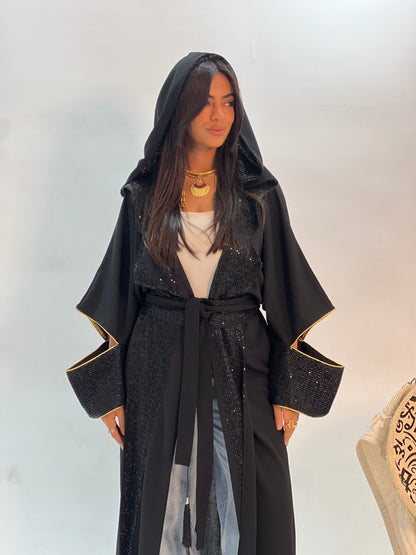Black on Black Kaftan