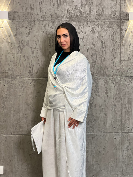 White Pearl Shimmery Set