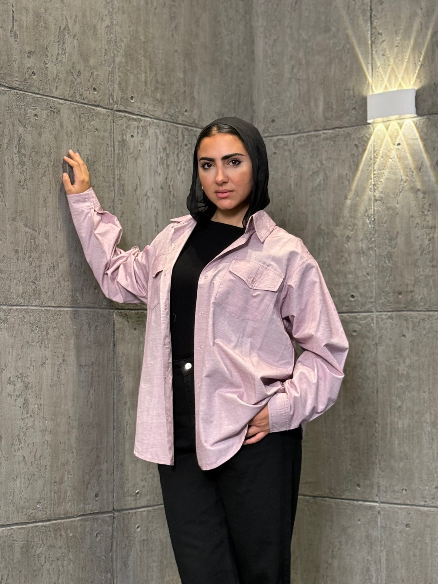 Beyond Basic Chemise in light pink