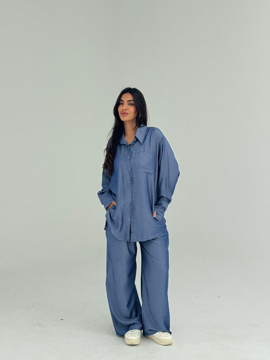 Not so Basic Denim Blue Set