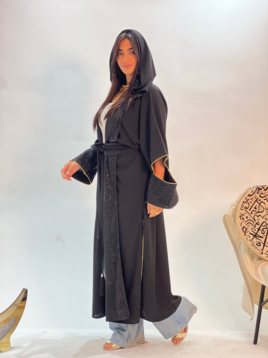 Black on Black Kaftan