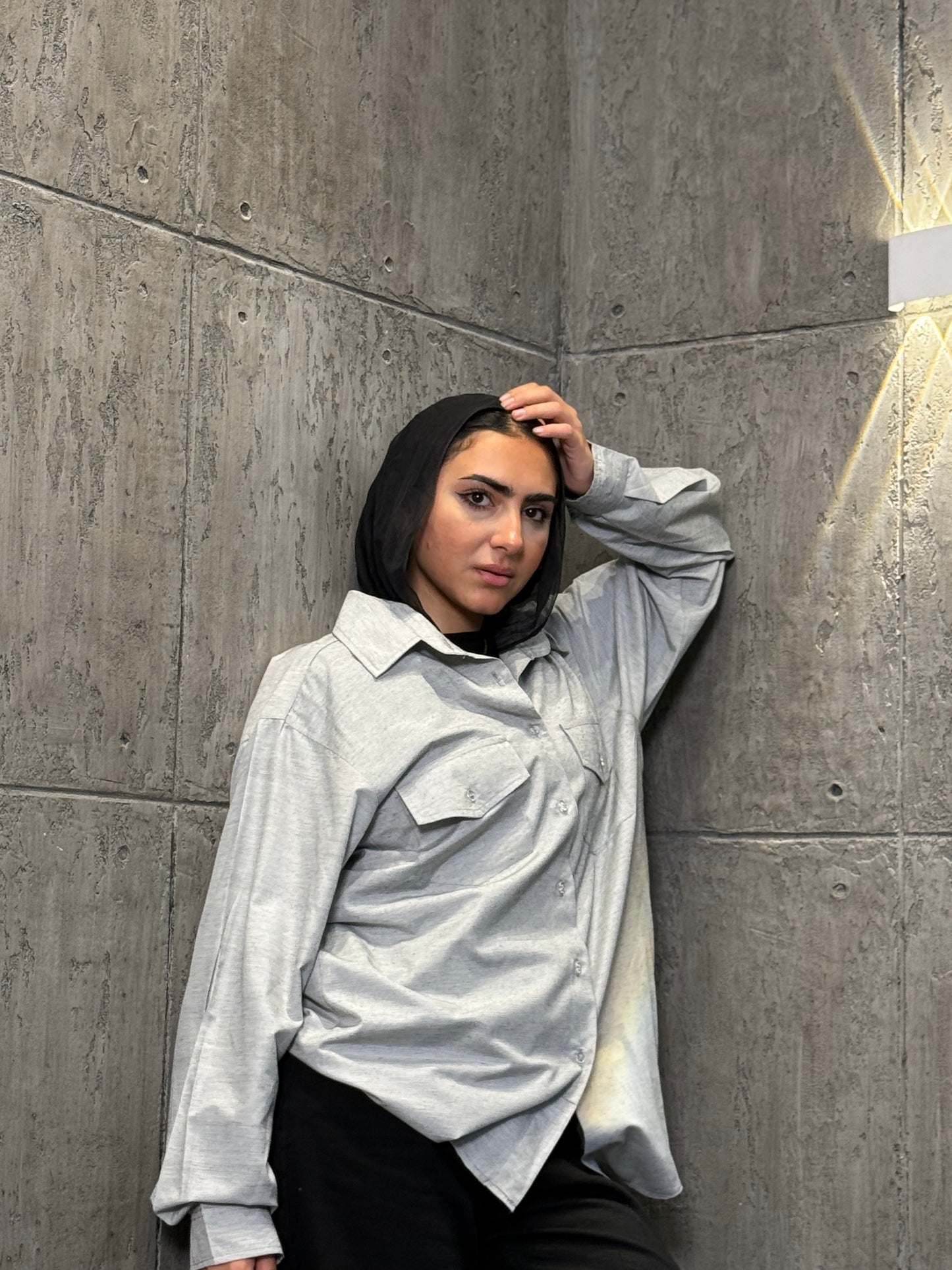 Beyond Basic Chemise in light Gray