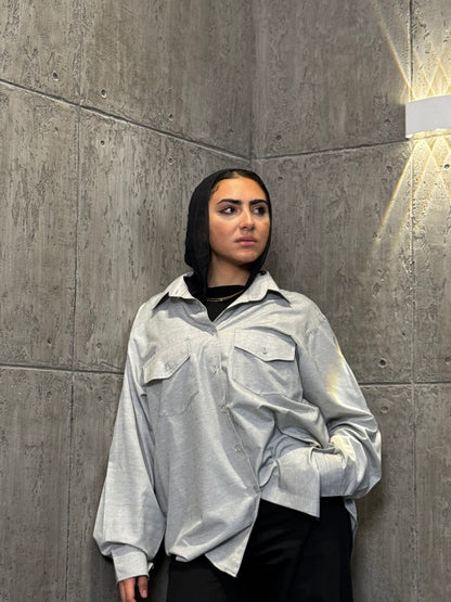 Beyond Basic Chemise in light Gray