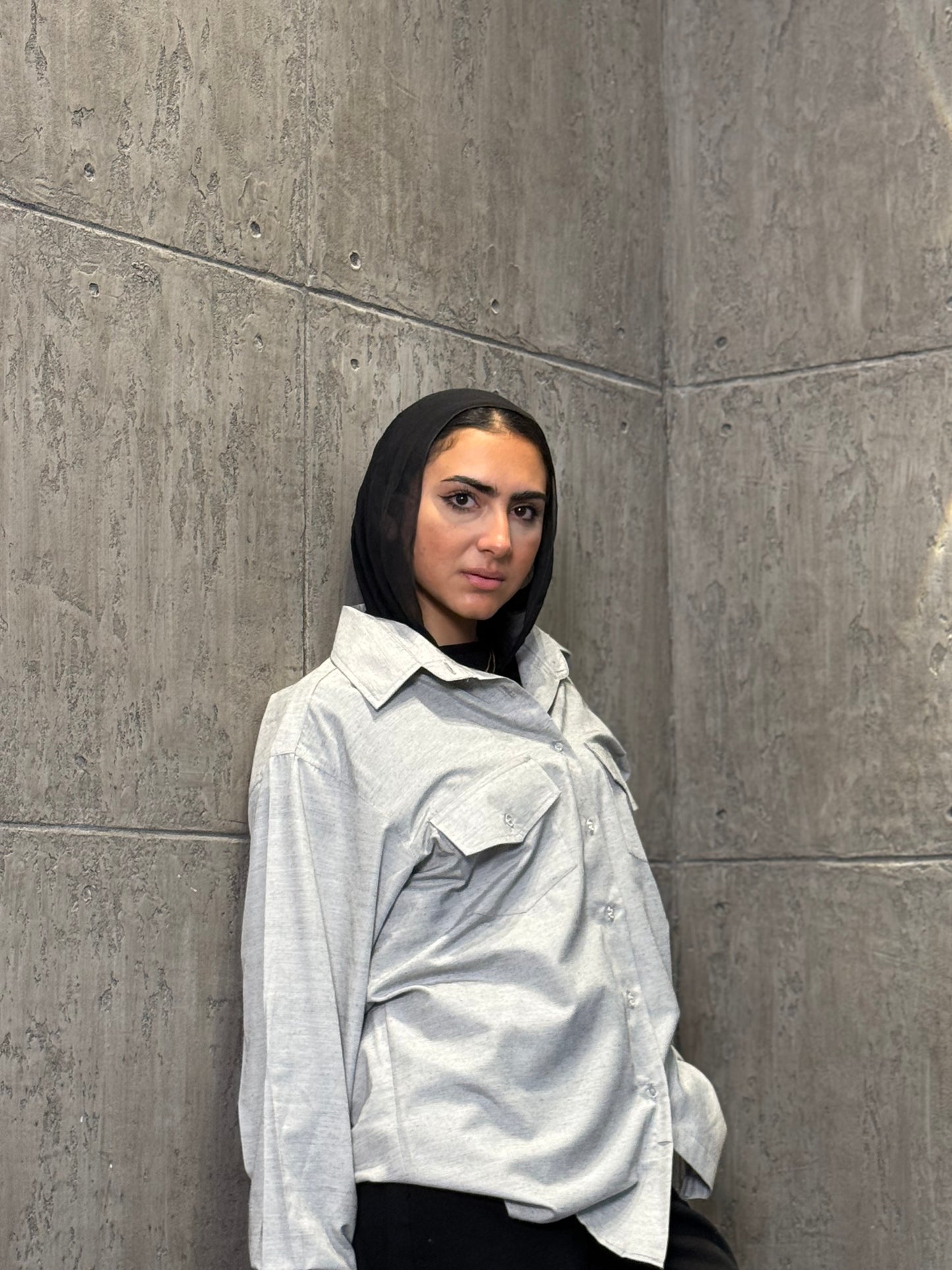 Beyond Basic Chemise in light Gray