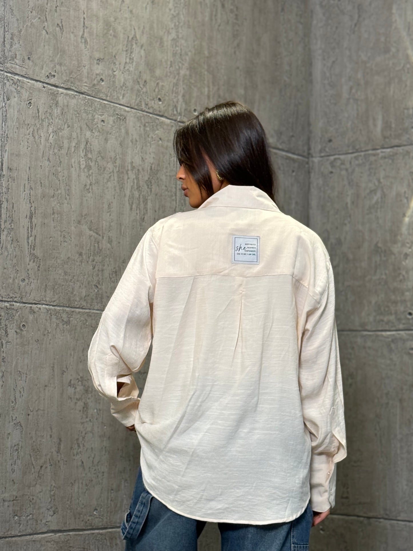 Beyond Basic Chemise in light Beige