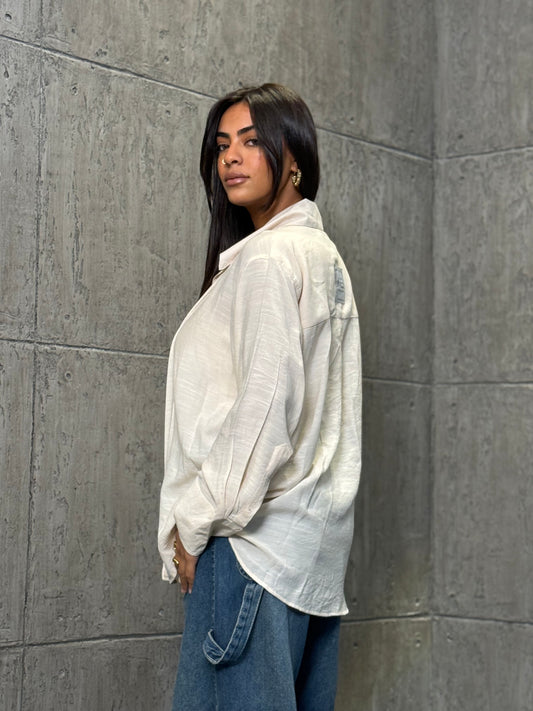 Beyond Basic Chemise in light Beige