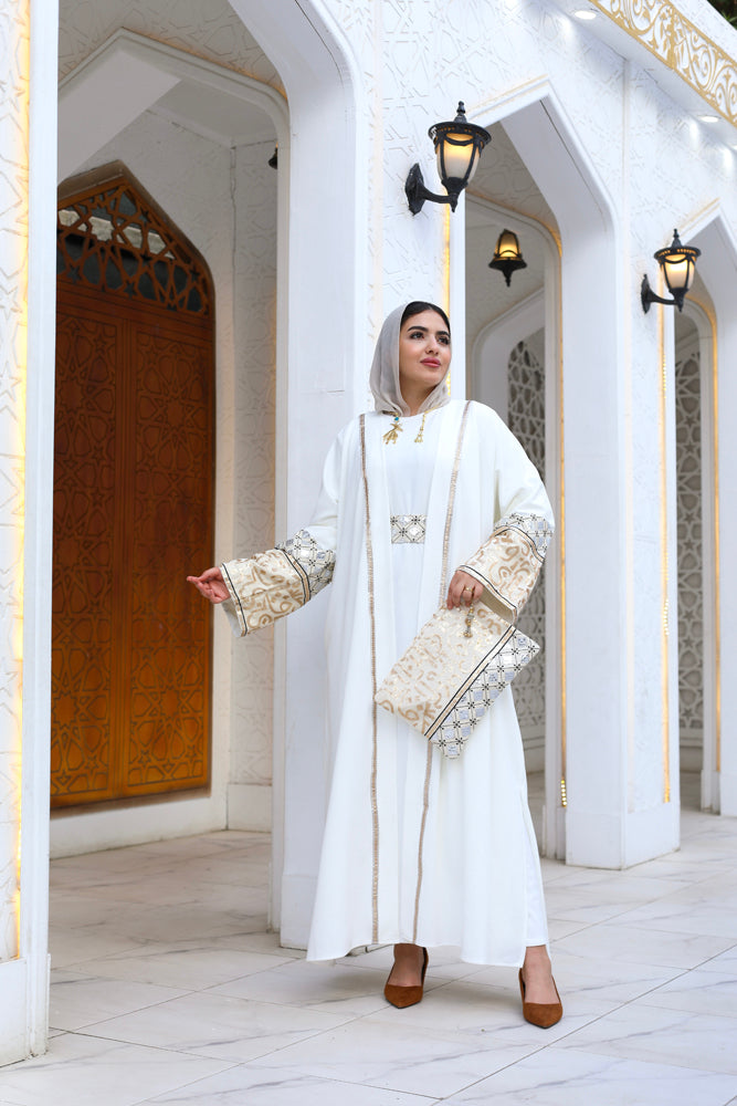 Moroccan White Kaftan