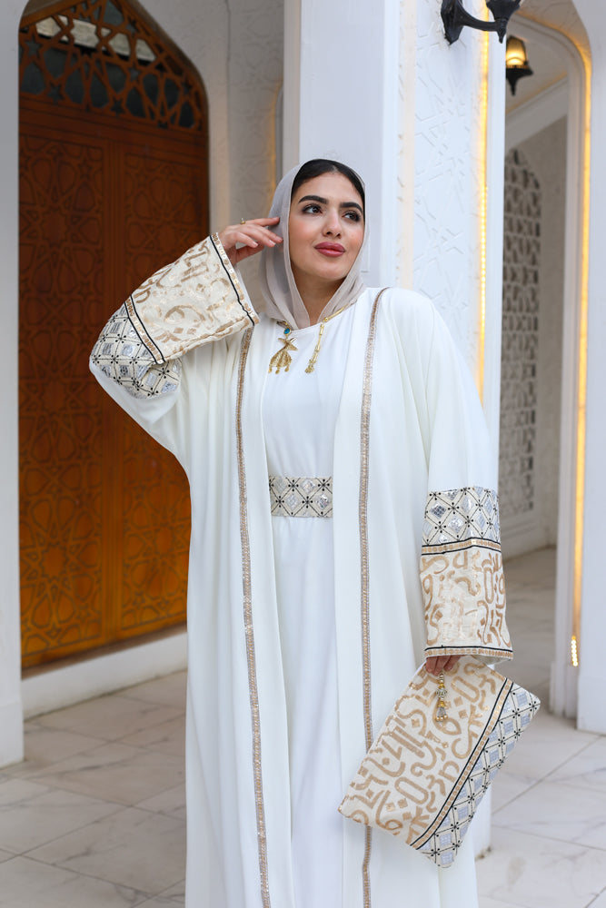 Moroccan White Kaftan