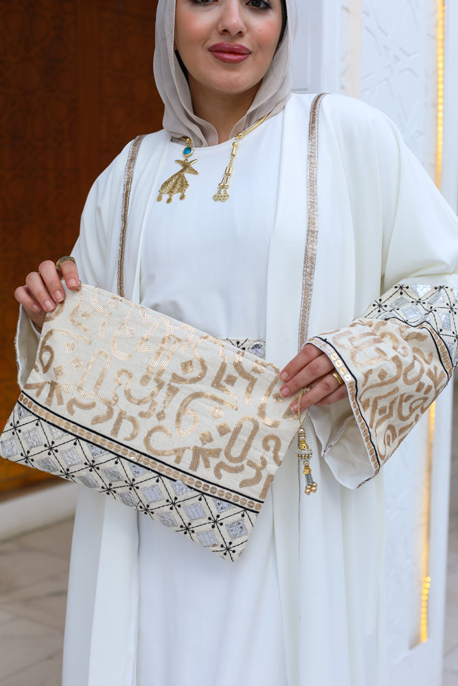 Moroccan White Kaftan