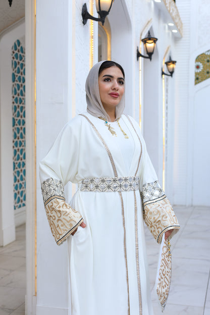 Moroccan White Kaftan