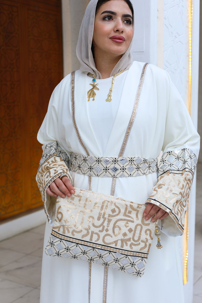 Moroccan White Kaftan