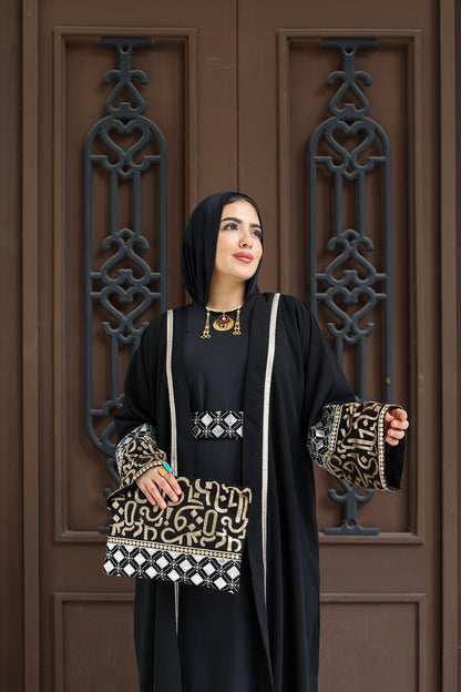 Moroccan Black kaftan