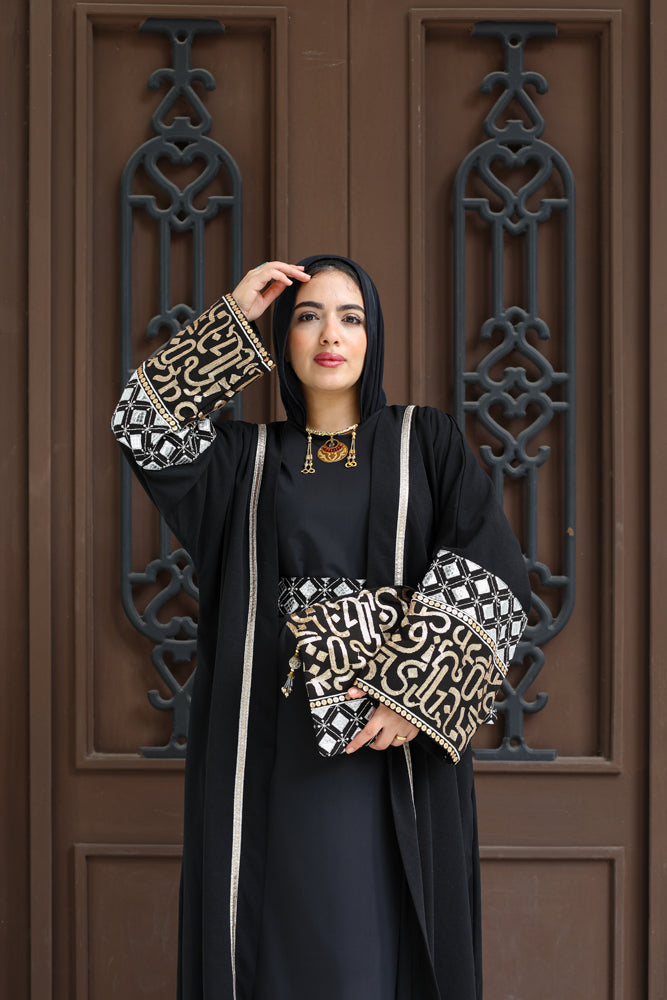 Moroccan Black kaftan