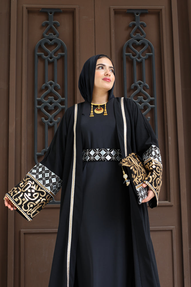 Moroccan Black kaftan