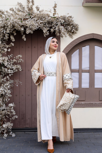 Moroccan Beige Kaftan