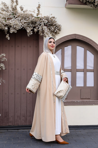 Moroccan Beige Kaftan