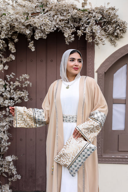 Moroccan Beige Kaftan