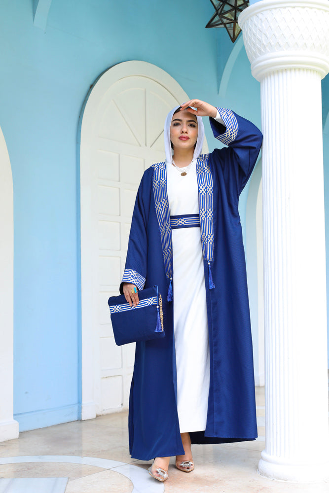 Islamic Chain Blue Kaftan