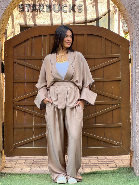 Split Sleeve Sandy Set