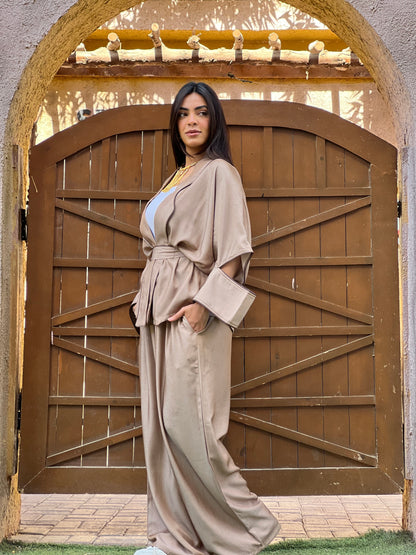 Split Sleeve Sandy Set