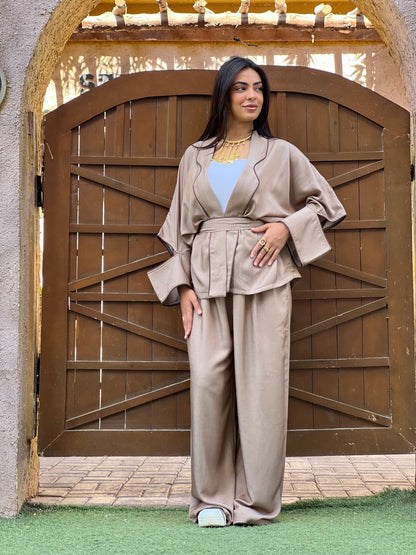 Split Sleeve Sandy Set