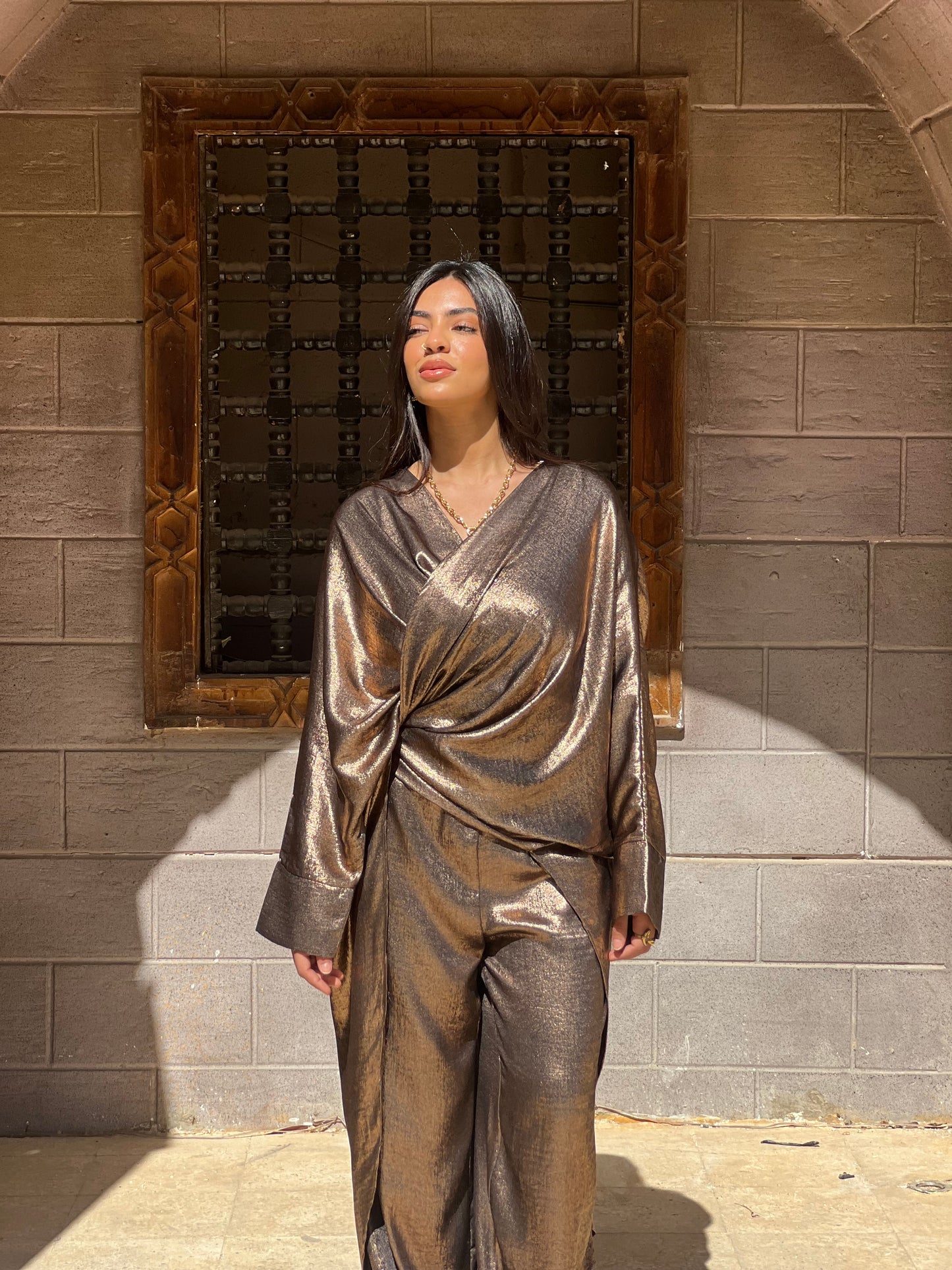 Bronze Shimmery set