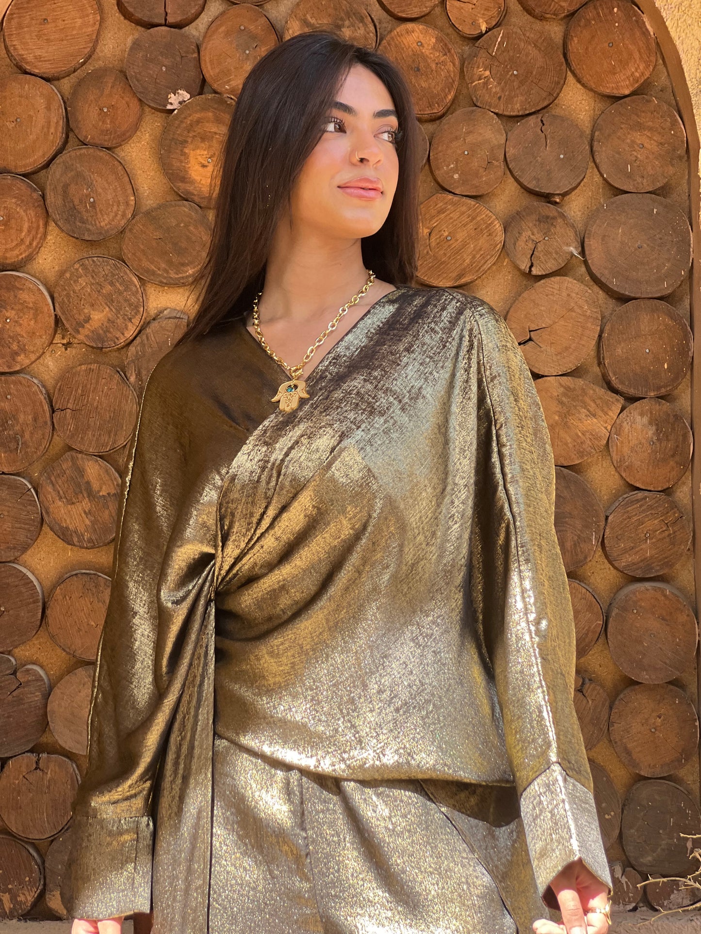 Golden Shimmery set
