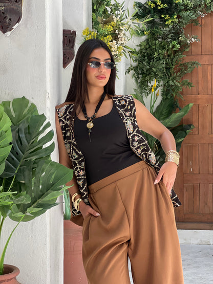 Jasmine Vest Set in Havan