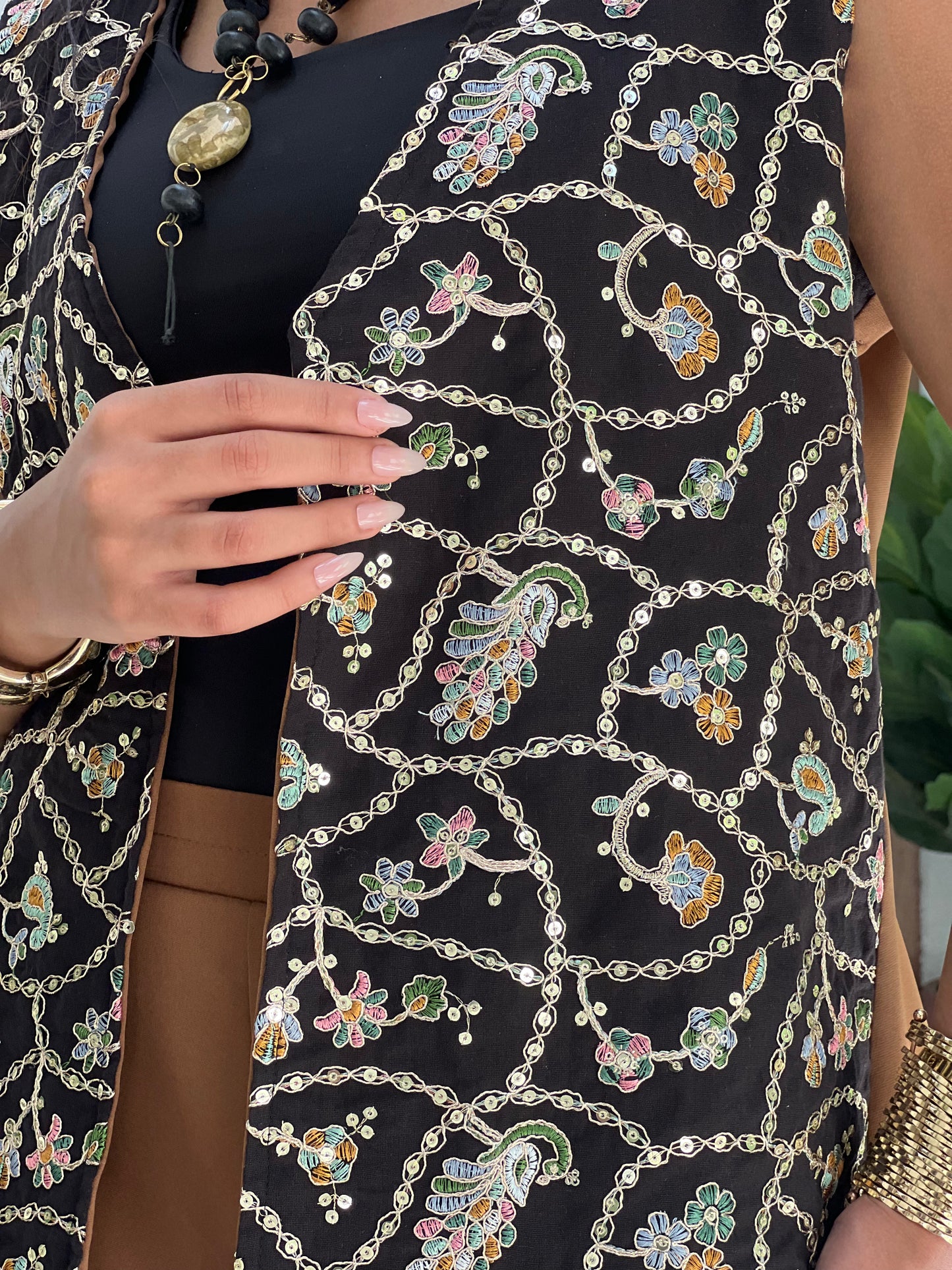 Jasmine Vest Set in Havan