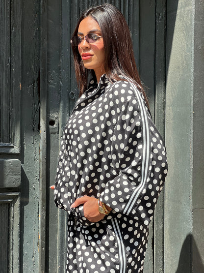 Polka Dots Set in Black
