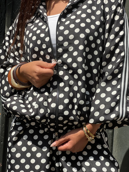 Polka Dots Set in Black