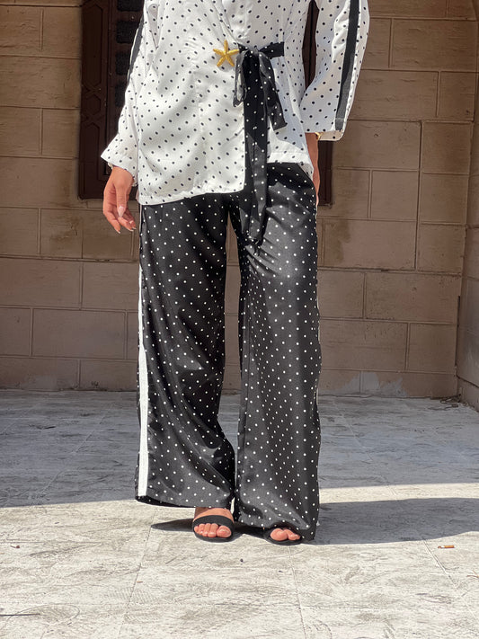 Polka Dots Set in Black and White