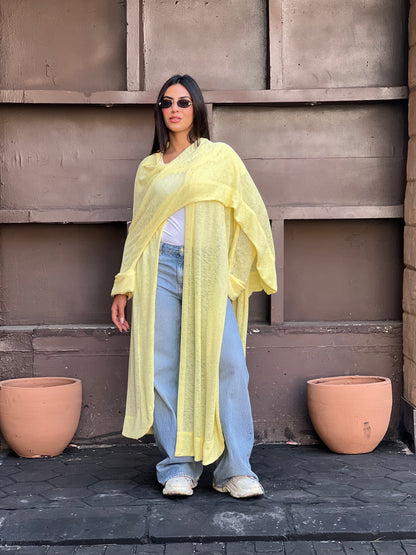The Many Ways Cardigan in Yellow