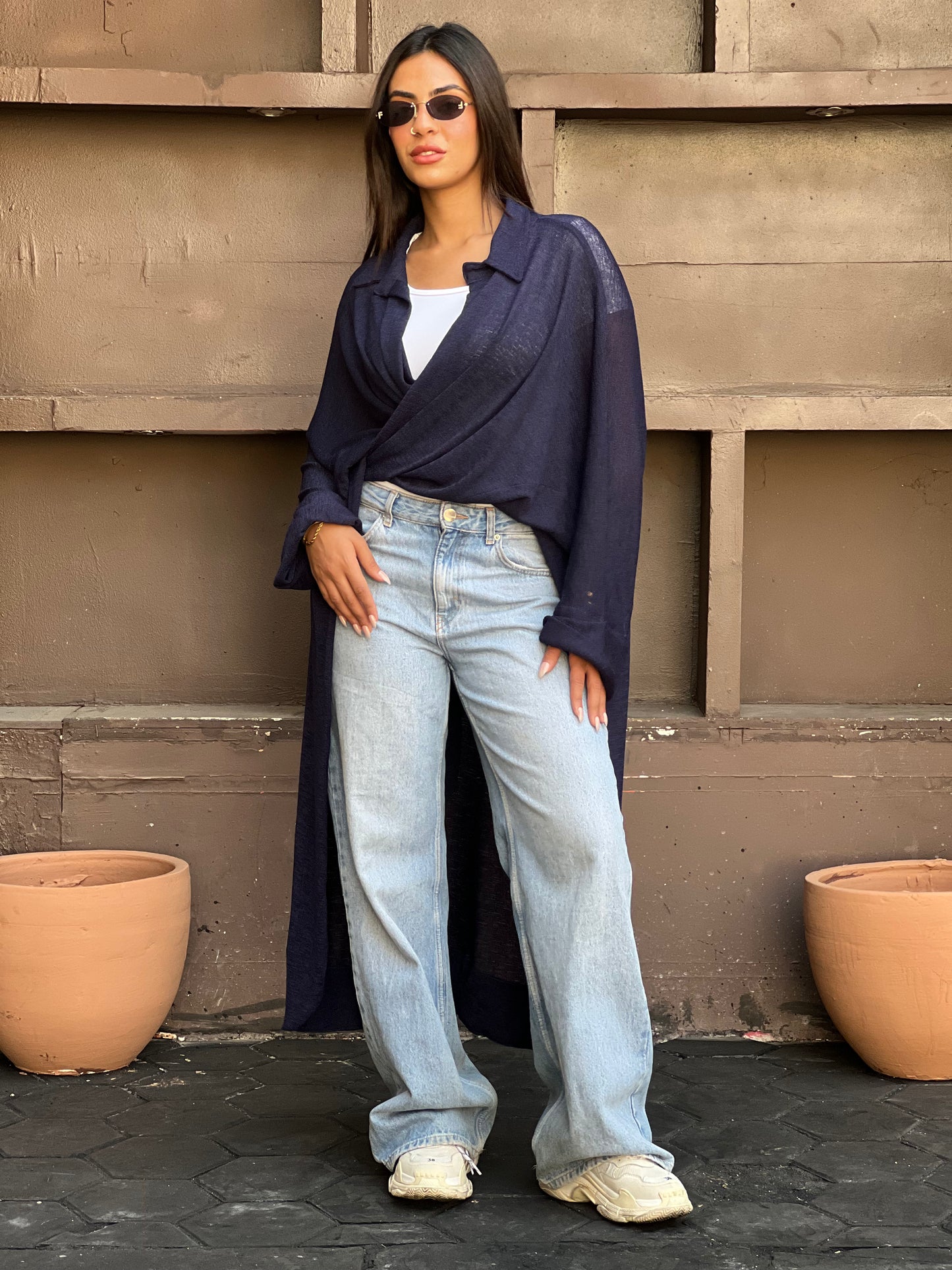 The Many Ways Cardigan in Navy Blue