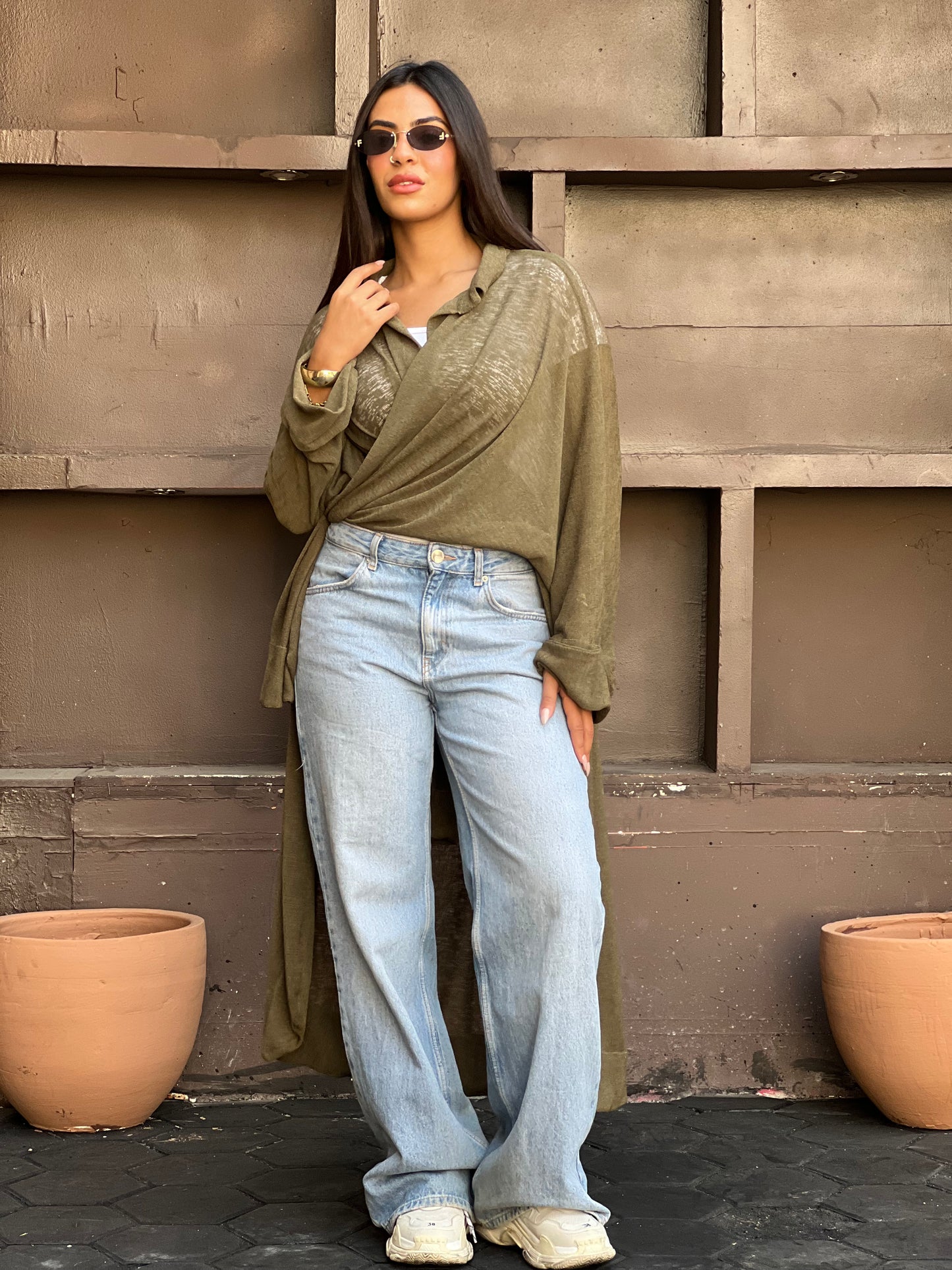 The Many Ways Cardigan in Army Green