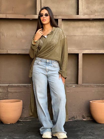 The Many Ways Cardigan in Army Green