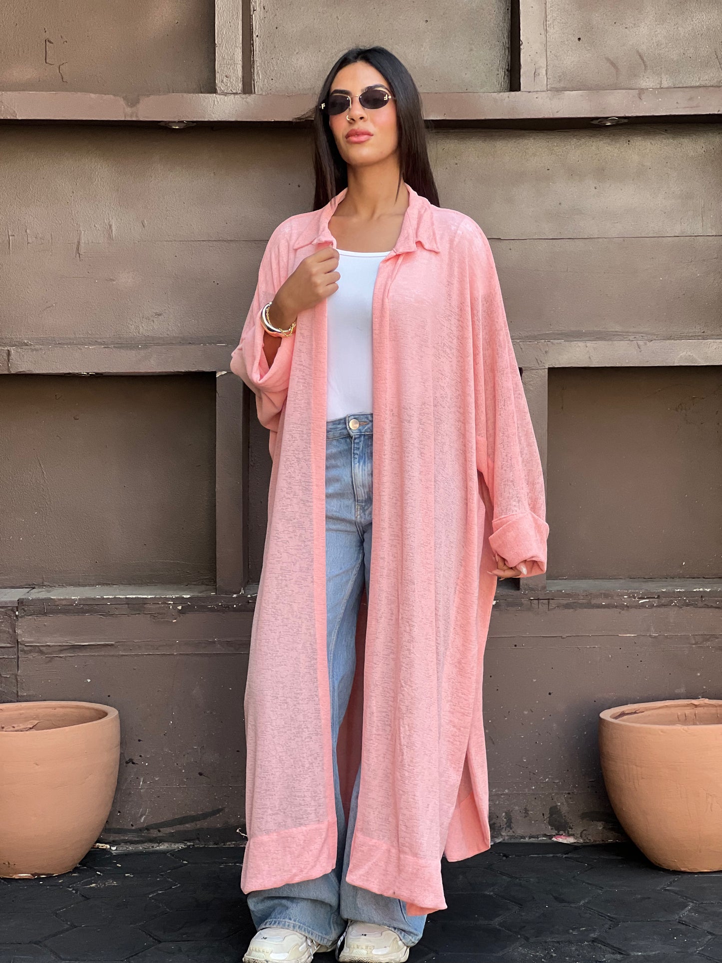 The Many Ways Cardigan in Pink