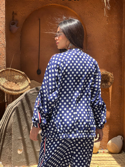 Polka Dots Set in Blue