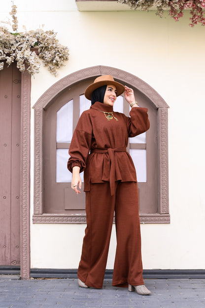 RIBBED KNIT SET