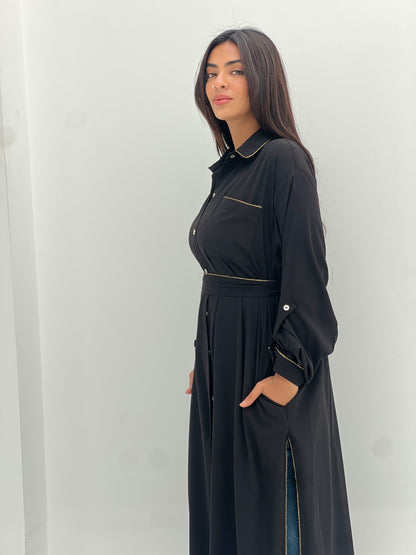 Black Chemise Dress
