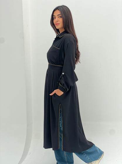 Black Chemise Dress