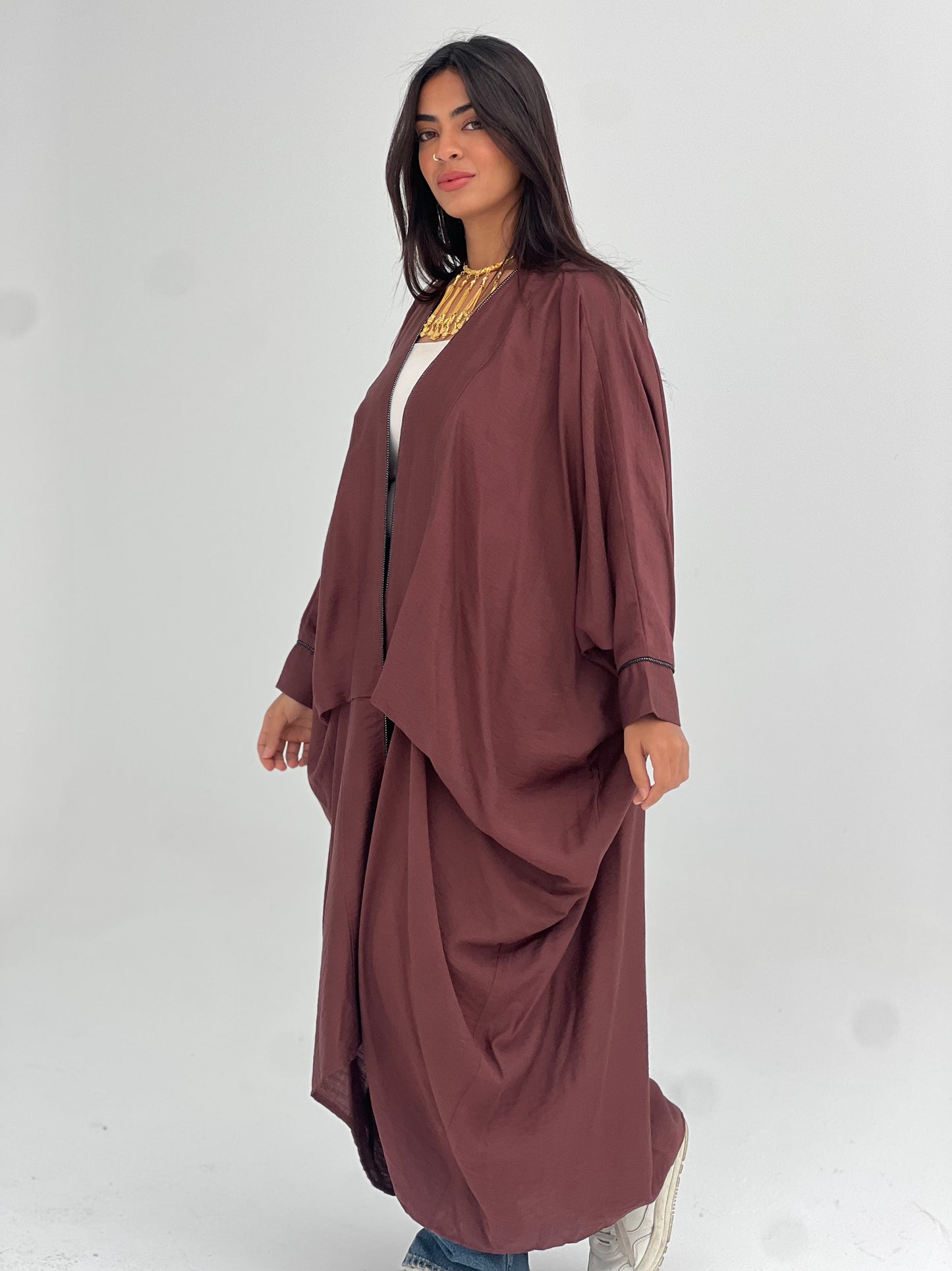 The Wine Maroon Cardigan