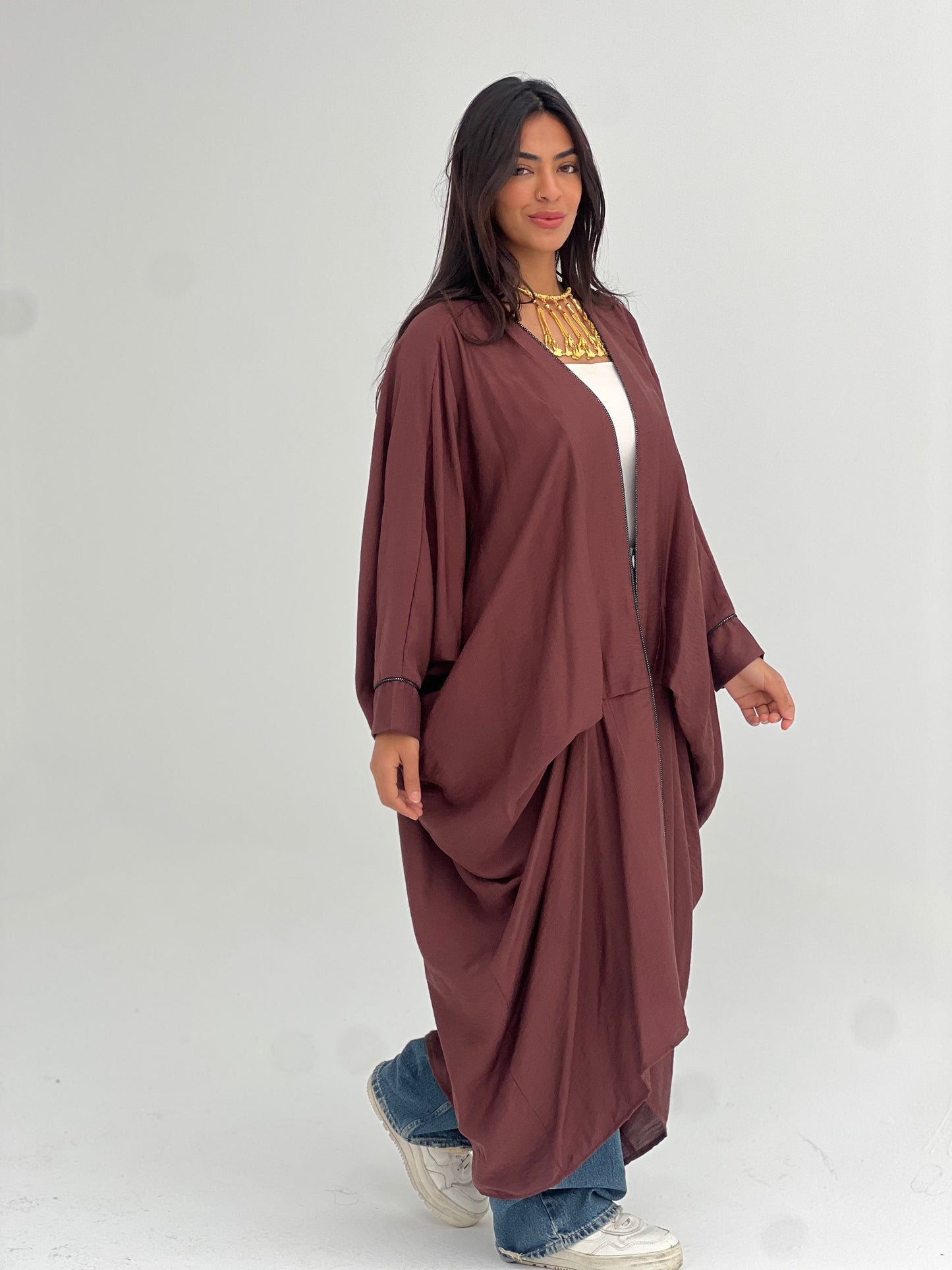 The Wine Maroon Cardigan