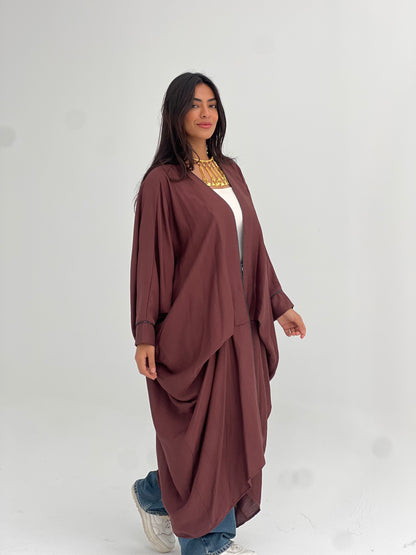 The Wine Maroon Cardigan