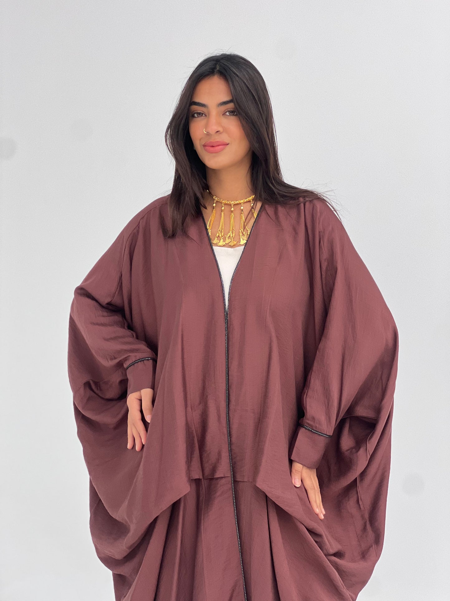 The Wine Maroon Cardigan